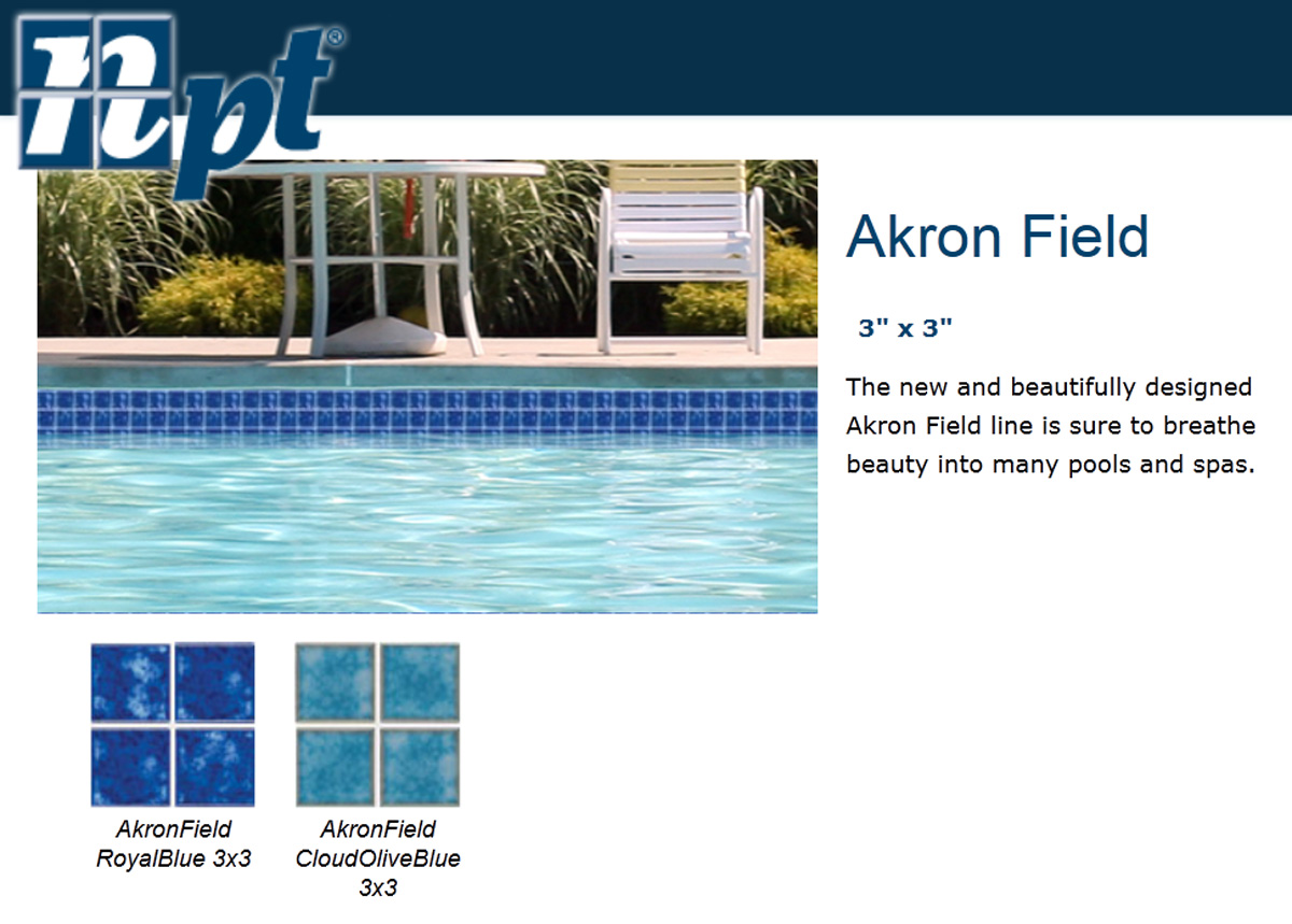 National Pool National Pool Tile 3 X